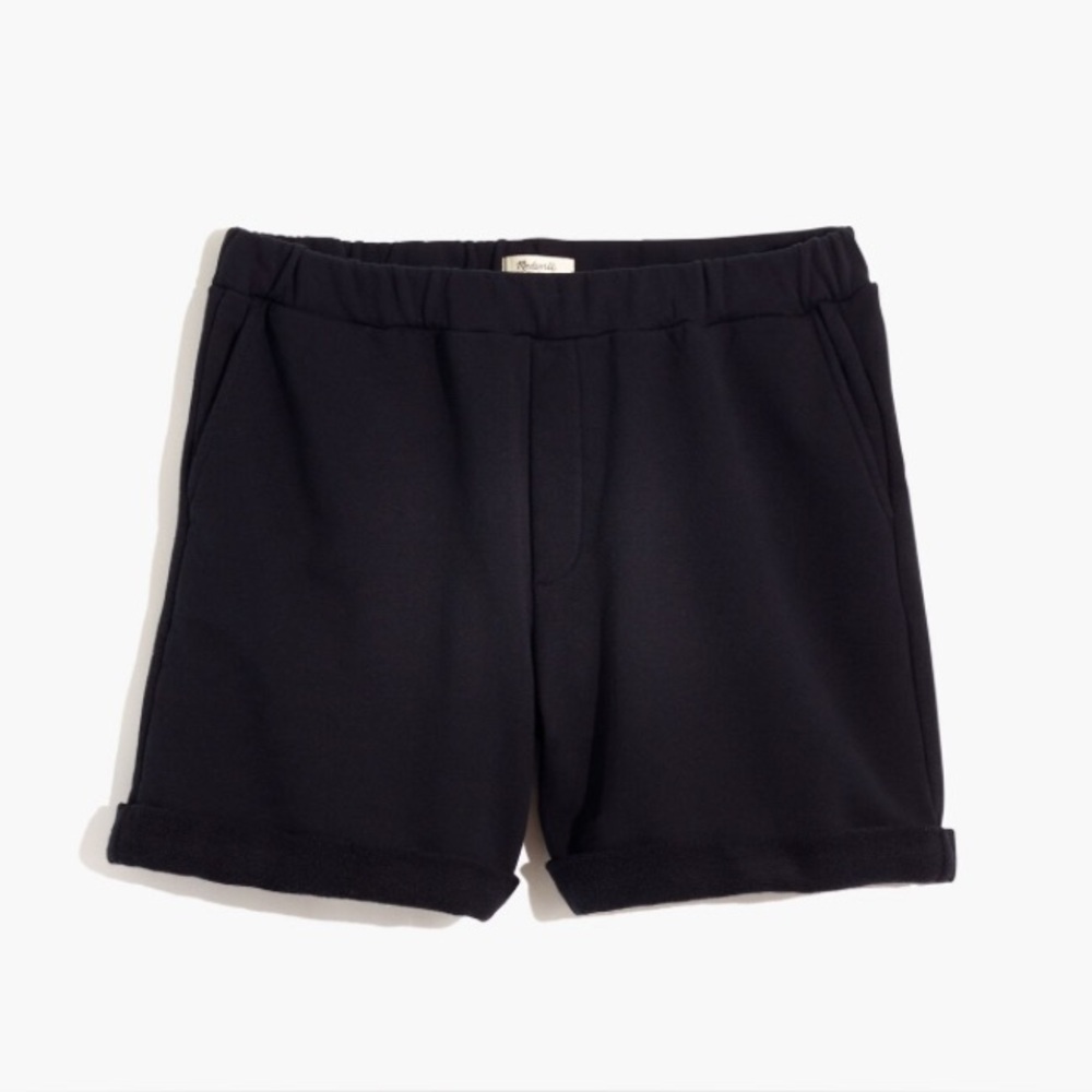 Madewell (Re)Sourced Cotton Cuffed Sweatshorts